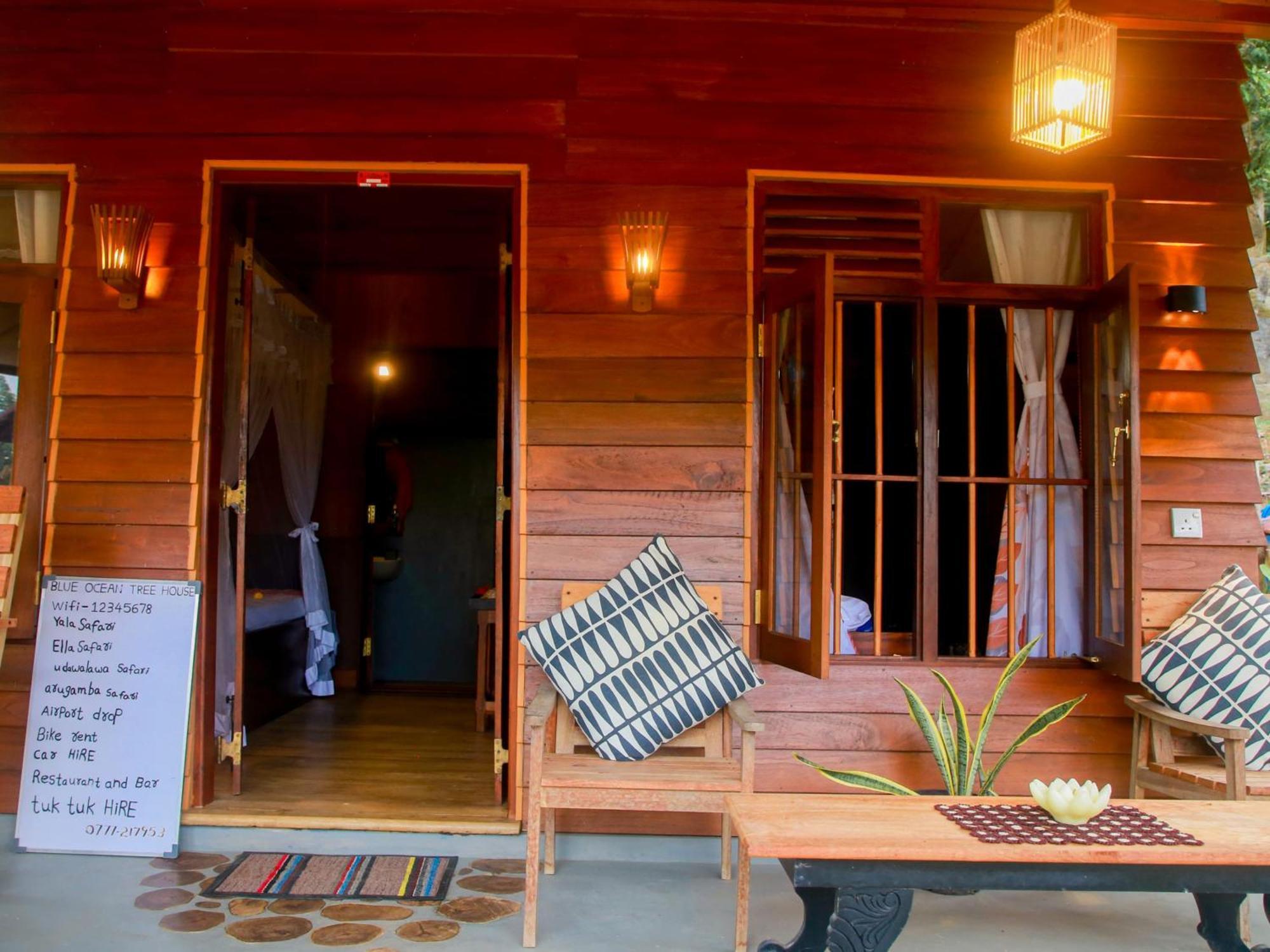 Blue Ocean Tree House Hiriketiya Villa Dikwella Eksteriør billede